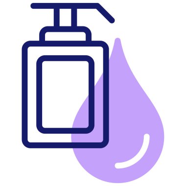 Şişe. Web simgesi basit illüstrasyon