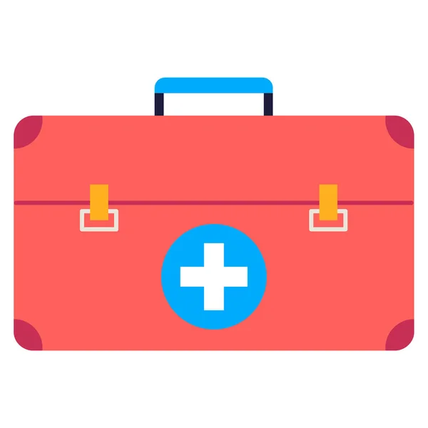 First Aid Kit Simple Illustration — Stock Vector