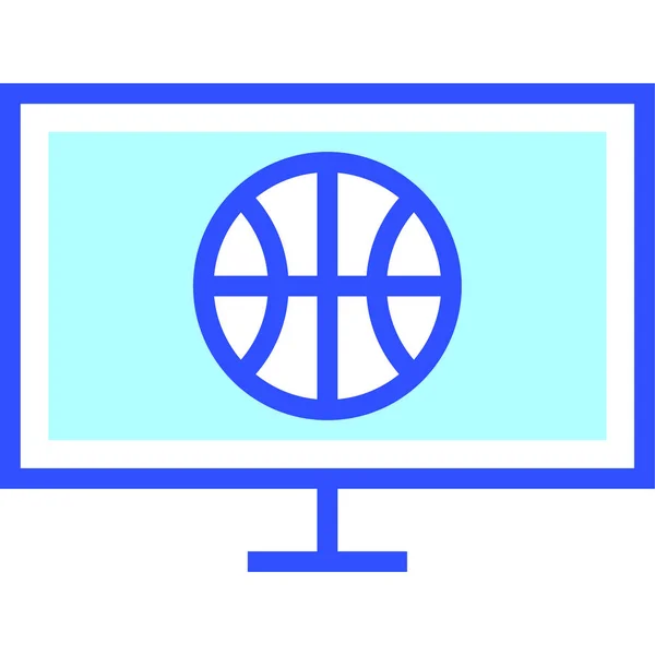 Sport Web Icon Simple Illustration — стоковый вектор