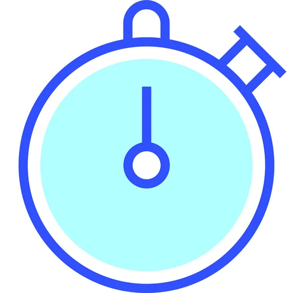 Cronometro Icona Moderna Illustrazione Vettoriale — Vettoriale Stock