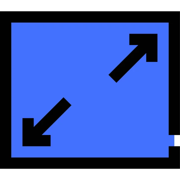 Computer Web Ikone Einfaches Design — Stockvektor