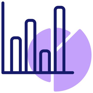 Çizelge. Web simgesi basit illüstrasyon 