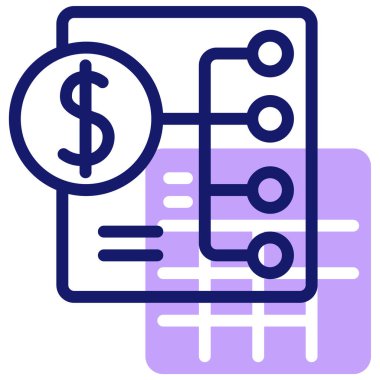 Mali rapor. Web simgesi