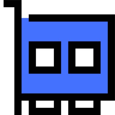 Çip. Web simgesi basit illüstrasyon