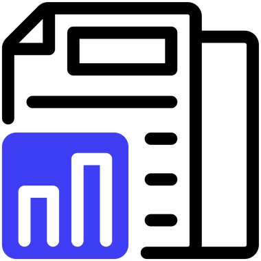 Çubuk Grafik modern simgesi, vektör illüstrasyonu