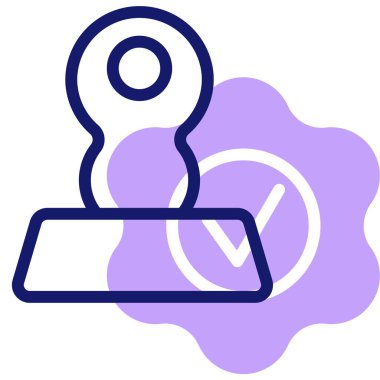 pul web simgesi, basit illüstrasyon