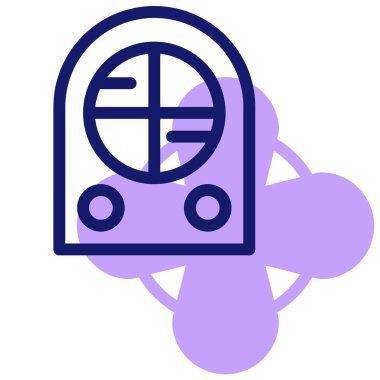 Hayran. Web simgesi basit illüstrasyon