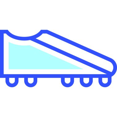 Ayakkabı. Web simgesi basit illüstrasyon