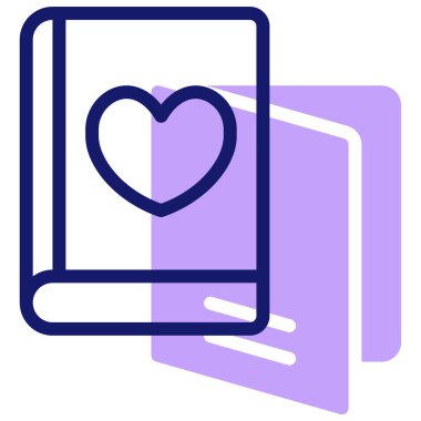 Albüm. Web simgesi basit tasarım