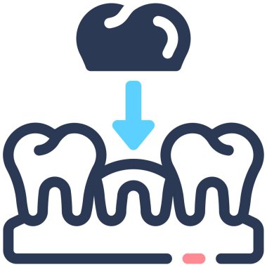 köprüler modern simge, vektör illüstrasyonu