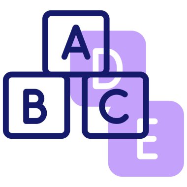 Küpler, eğitim, gelişme. vektör illüstrasyonu