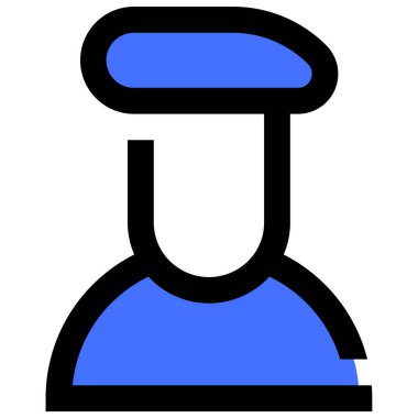  sanatçı web simgesi vektörü  