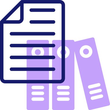 Arşiv web simgesi basit tasarım