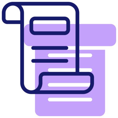 Haberler. Web simgesi basit illüstrasyon