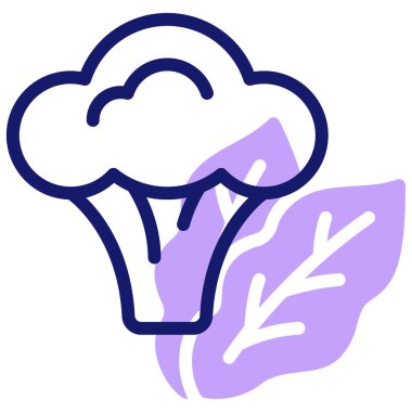 sebze ikonu vektör illüstrasyonu