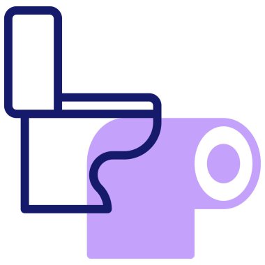 basit tuvalet web simgesi tasarımı