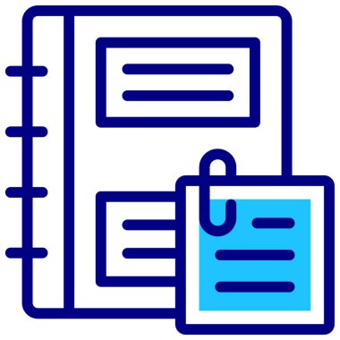 Kitap, web simgesi. vektör illüstrasyonu