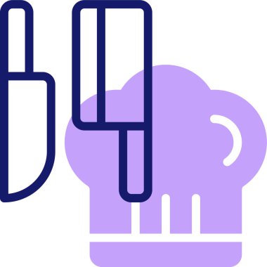 Bıçak. Web simgesi vektör illüstrasyonu