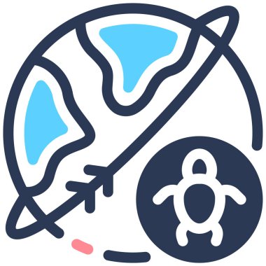 Gezegen. Web simgesi basit illüstrasyon