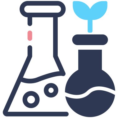 Bilim ve teknoloji vektör simgesi.