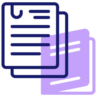 Görev dağılımı. Web simgesi basit illüstrasyon