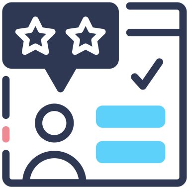 Müşteri geldi. Web simgesi basit illüstrasyon