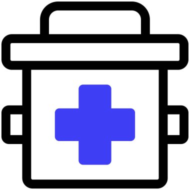 acil durum simgesi, vektör illüstrasyonu basit tasarım