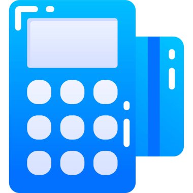 Servis. Web simgesi basit illüstrasyon