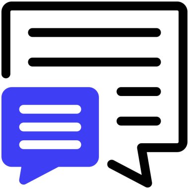 Geri besleme simgesi vektör illüstrasyonu