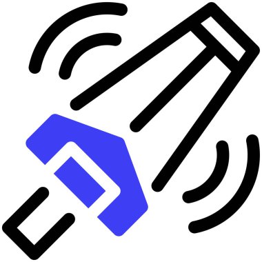 Radyo. Web simgesi basit tasarım