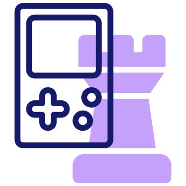 oyun simgesi vektör çizimi