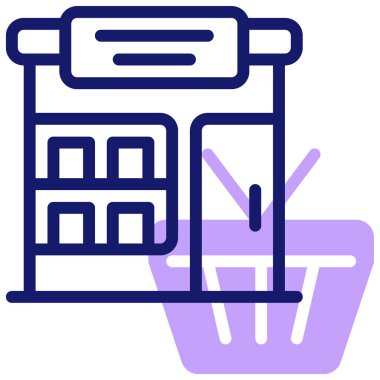 simge vektör illüstrasyonunu sakla