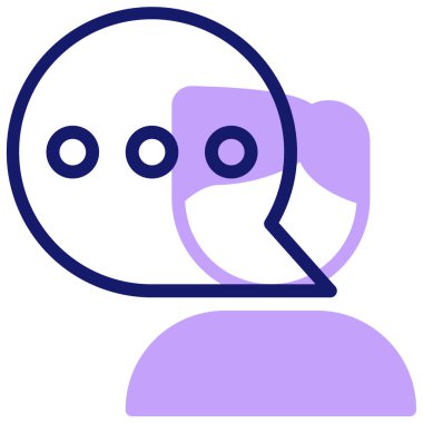 Bir mesajın vektör illüstrasyonu 