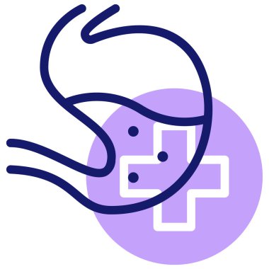 Midem. Web simgesi basit illüstrasyon 