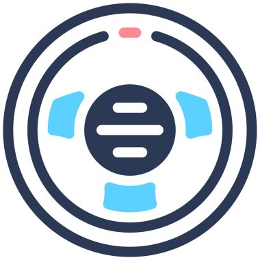 Direksiyon. Web simgesi basit illüstrasyon 