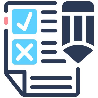 Simge vektör illüstrasyonunu gözden geçir