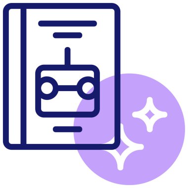 Kurgu. Web simgesi basit illüstrasyon