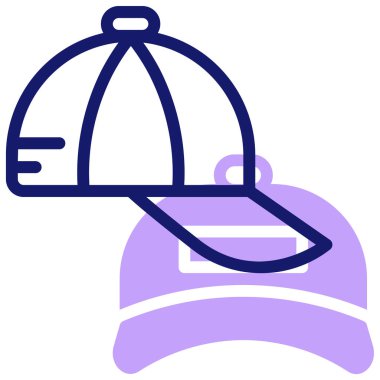 Şapka. Web simgesi basit illüstrasyon