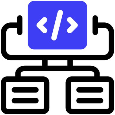 Durum haritası. Web simgesi basit illüstrasyon