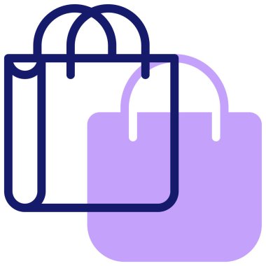 Alışveriş. Web simgesi basit illüstrasyon