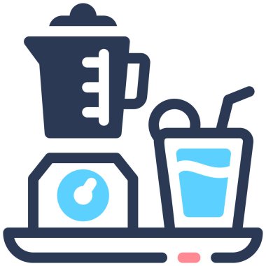 blender. Web simgesi basit illüstrasyon