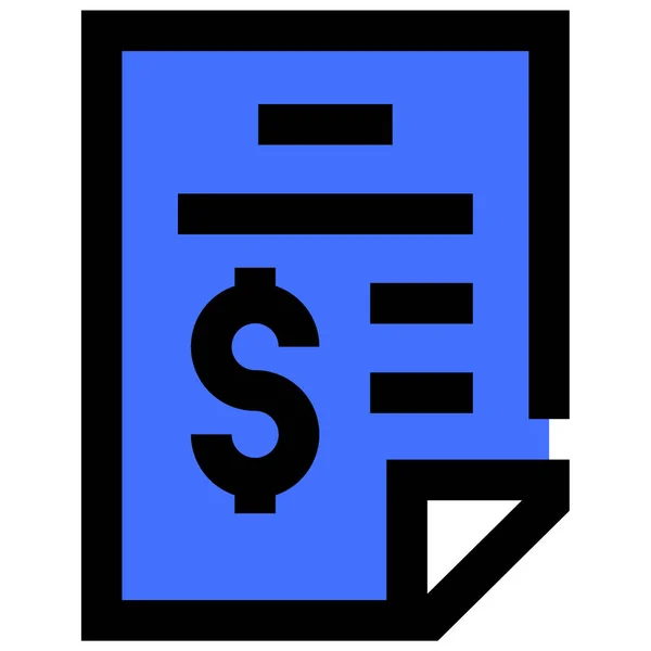Tax Vector Icon Modern Simple Design — Stock Vector