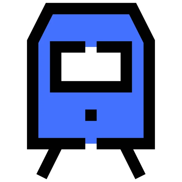 Briefkasten Web Symbol Einfache Illustration — Stockvektor
