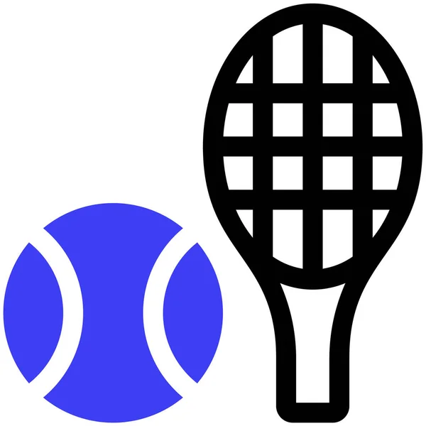 网球网络图标简单设计 — 图库矢量图片