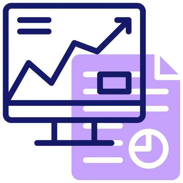 stock vector report  web icon simple illustration