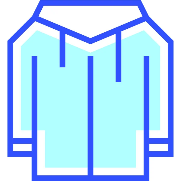 Jacket Web Icon Simple Design — Stock Vector