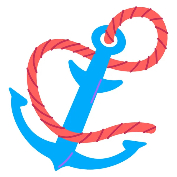 Anchor Icon Web Simple Illustration — Stock Vector
