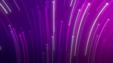 Purple White Lines Animated Background footage