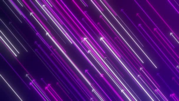 Purple White Lines Animated Background Footage — Stok video