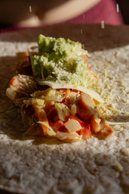 Lezzetli ve taze pizza.